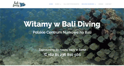 Desktop Screenshot of divingbali.info