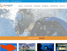 Tablet Screenshot of divingbali.com